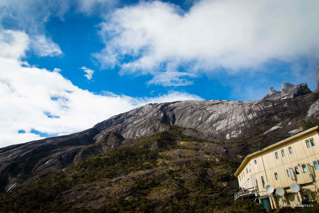 キナバル山登山中